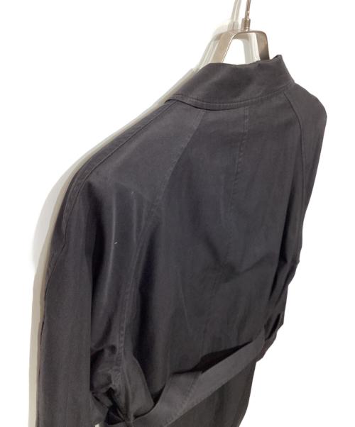 POLO RALPH LAUREN（ポロ・ラルフローレン）POLO RALPH LAUREN (ポロ・ラルフローレン) 90’ｓ　ライナー付ステンカラーコート ブラック サイズ:Mの古着・服飾アイテム