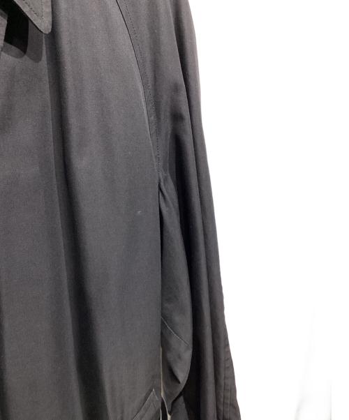 POLO RALPH LAUREN（ポロ・ラルフローレン）POLO RALPH LAUREN (ポロ・ラルフローレン) 90’ｓ　ライナー付ステンカラーコート ブラック サイズ:Mの古着・服飾アイテム