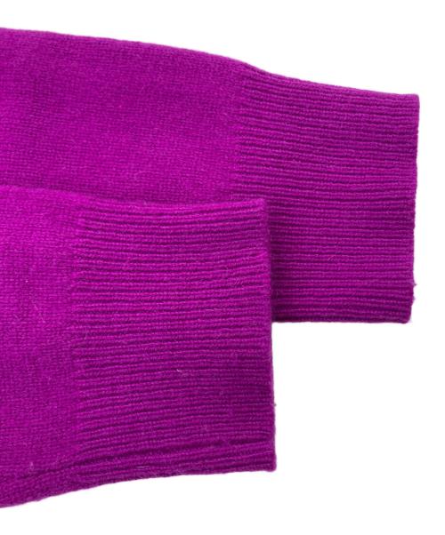 Acne studios（アクネ ストゥディオス）Acne studios (アクネ ストゥディオス) Vネックニット FN-MN-KNIT000334 パープル サイズ:Sの古着・服飾アイテム