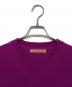 中古・古着 Acne studios (アクネ ストゥディオス) Vネックニット FN-MN-KNIT000334 パープル サイズ:S：12000円