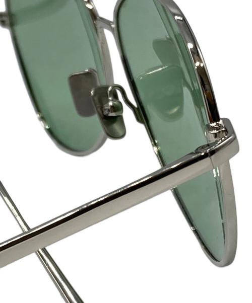 BARRETT CLINTON（バレットクリントン）BARRETT CLINTON (バレットクリントン) ANDY　ティアドロップ サングラス シルバーの古着・服飾アイテム