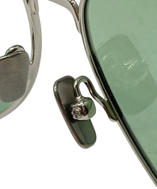 BARRETT CLINTON（バレットクリントン）BARRETT CLINTON (バレットクリントン) ANDY　ティアドロップ サングラス シルバーの古着・服飾アイテム