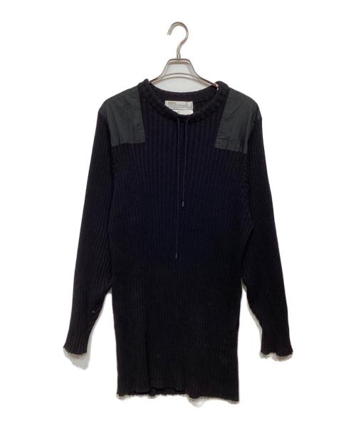 DAIRIKU（ダイリク）DAIRIKU (ダイリク) McCallum Long Military Knit K-12 ブラック サイズ:Fの古着・服飾アイテム