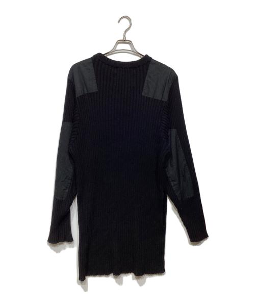 DAIRIKU（ダイリク）DAIRIKU (ダイリク) McCallum Long Military Knit K-12 ブラック サイズ:Fの古着・服飾アイテム