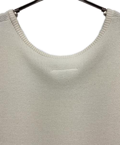 MM6 Maison Margiela（エムエムシックスメゾンマルジェラ）MM6 Maison Margiela (エムエムシックスメゾンマルジェラ) ワッフルワンピース アイボリー サイズ:Sの古着・服飾アイテム