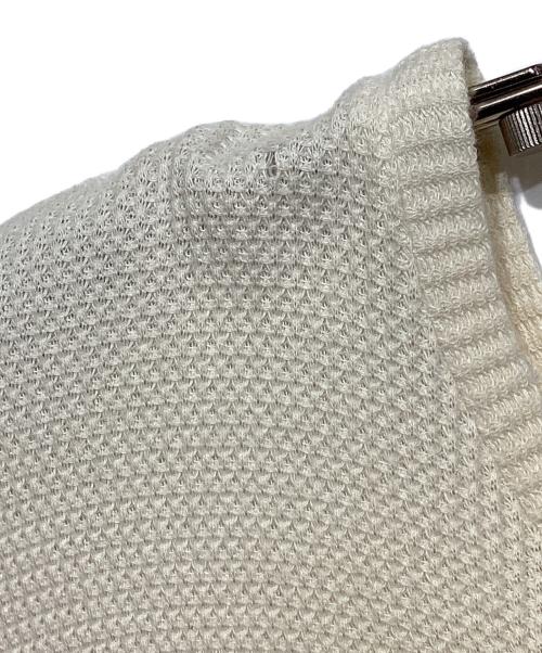 MM6 Maison Margiela（エムエムシックスメゾンマルジェラ）MM6 Maison Margiela (エムエムシックスメゾンマルジェラ) ワッフルワンピース アイボリー サイズ:Sの古着・服飾アイテム