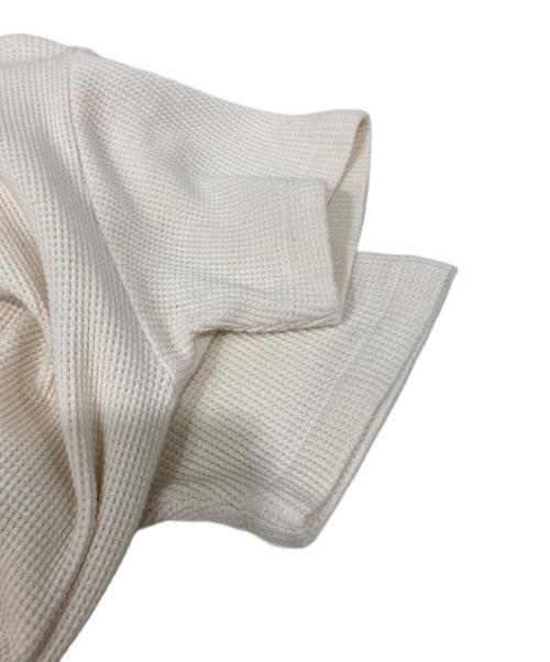 MM6 Maison Margiela（エムエムシックスメゾンマルジェラ）MM6 Maison Margiela (エムエムシックスメゾンマルジェラ) ワッフルワンピース アイボリー サイズ:Sの古着・服飾アイテム