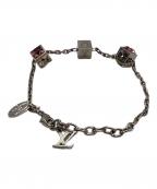 LOUIS VUITTONルイ ヴィトン）の古着「M65231　ブラスレギャンブルブレスレット」｜シルバー