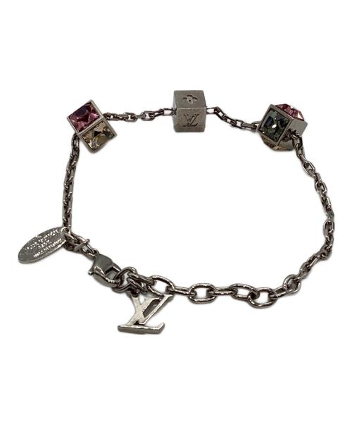LOUIS VUITTON（ルイ ヴィトン）LOUIS VUITTON (ルイ ヴィトン) M65231　ブラスレギャンブルブレスレット シルバーの古着・服飾アイテム