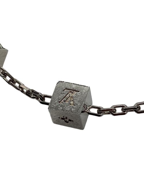 LOUIS VUITTON（ルイ ヴィトン）LOUIS VUITTON (ルイ ヴィトン) M65231　ブラスレギャンブルブレスレット シルバーの古着・服飾アイテム