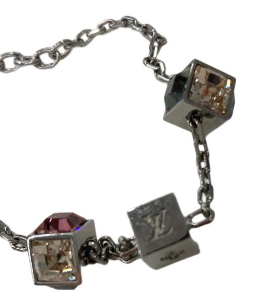 LOUIS VUITTON（ルイ ヴィトン）LOUIS VUITTON (ルイ ヴィトン) M65231　ブラスレギャンブルブレスレット シルバーの古着・服飾アイテム