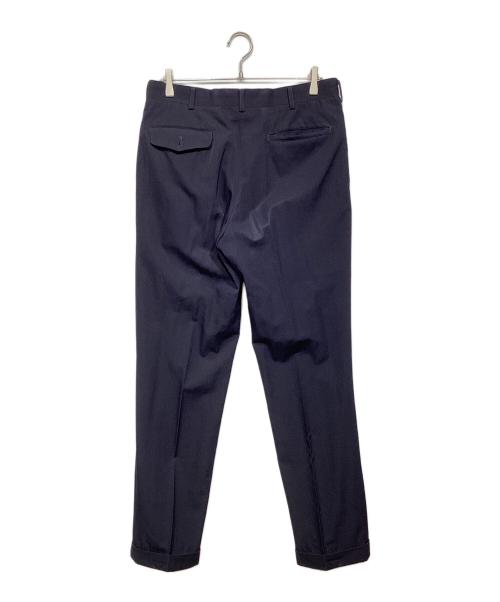 COMME des GARCONS HOMME（コムデギャルソン オム）COMME des GARCONS HOMME (コムデギャルソン オム) ウールタックスラックス ネイビー サイズ:Lの古着・服飾アイテム