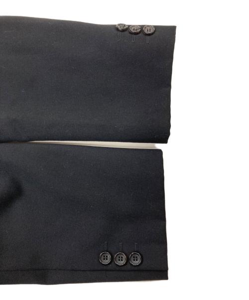 COMME des GARCONS HOMME（コムデギャルソン オム）COMME des GARCONS HOMME (コムデギャルソン オム) AD1992　90’ｓ ダブルジャケットセットアップ ブラック サイズ:Mの古着・服飾アイテム