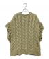 anuke (アンヌーク) Fringe Knit Vest ベージュ サイズ:F：6000円