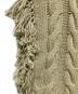 中古・古着 anuke (アンヌーク) Fringe Knit Vest ベージュ サイズ:F：6000円