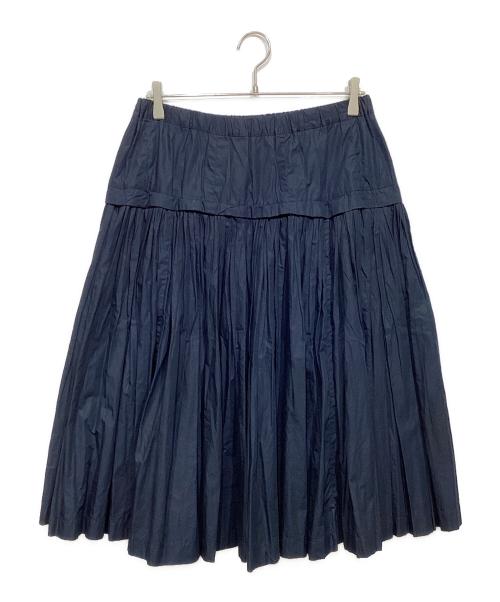 CASEY CASEY（ケーシーケーシー）CASEY CASEY (ケーシーケーシー) コットンギャザースカート ネイビー サイズ:Sの古着・服飾アイテム