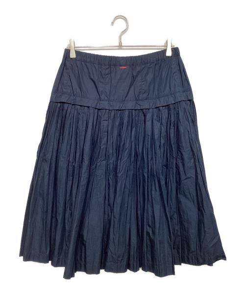 CASEY CASEY（ケーシーケーシー）CASEY CASEY (ケーシーケーシー) コットンギャザースカート ネイビー サイズ:Sの古着・服飾アイテム