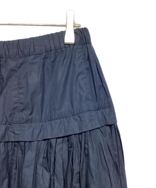 CASEY CASEY（ケーシーケーシー）CASEY CASEY (ケーシーケーシー) コットンギャザースカート ネイビー サイズ:Sの古着・服飾アイテム