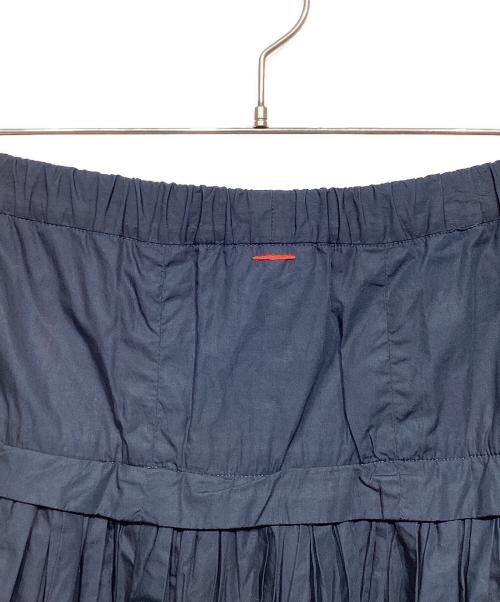 CASEY CASEY（ケーシーケーシー）CASEY CASEY (ケーシーケーシー) コットンギャザースカート ネイビー サイズ:Sの古着・服飾アイテム