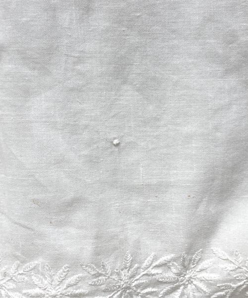 MYLAN（マイラン）MYLAN (マイラン) タッセル刺繍ワンピース ホワイト サイズ:Freeの古着・服飾アイテム