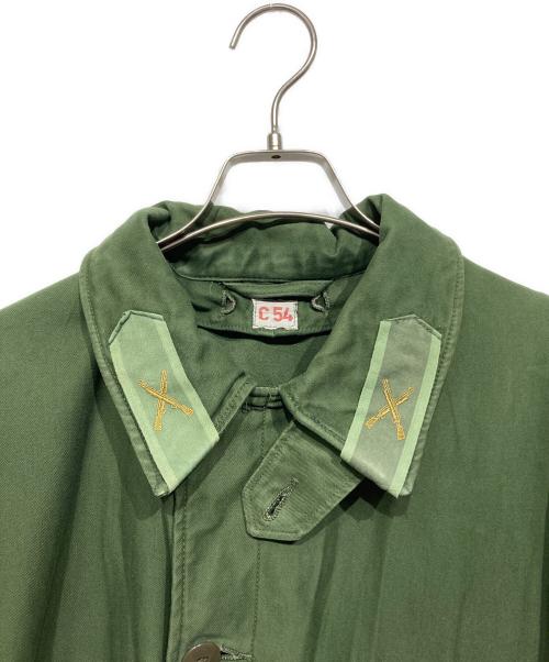 Swedish Army（スウェーデン軍）Swedish Army (スウェーデン軍) M59フィールドコート グリーン サイズ:C54の古着・服飾アイテム