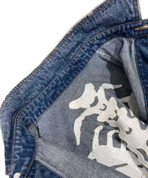 FR(13)NDS（フレンズ）FR(13)NDS (フレンズ) Back Bone Shirt 25S-SHL034-RF インディゴ サイズ:Fの古着・服飾アイテム