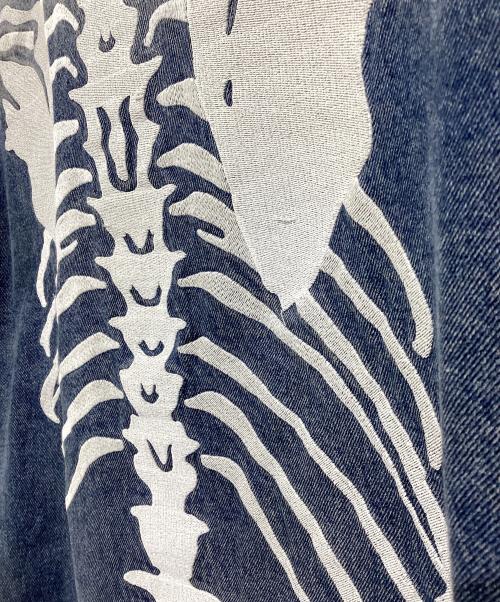 FR(13)NDS（フレンズ）FR(13)NDS (フレンズ) Back Bone Shirt 25S-SHL034-RF インディゴ サイズ:Fの古着・服飾アイテム