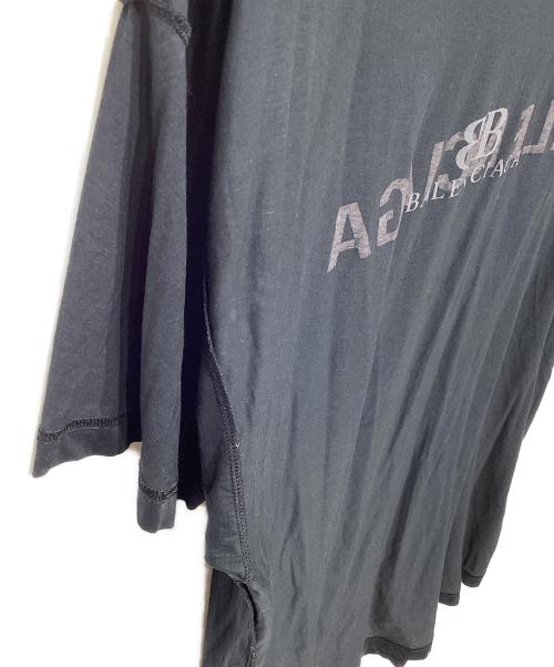 BALENCIAGA（バレンシアガ）BALENCIAGA (バレンシアガ) Inside Out LOGO T-Shirts 787358 ブラック サイズ:Lの古着・服飾アイテム
