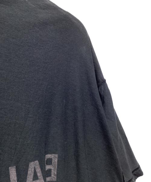 BALENCIAGA（バレンシアガ）BALENCIAGA (バレンシアガ) Inside Out LOGO T-Shirts 787358 ブラック サイズ:Lの古着・服飾アイテム