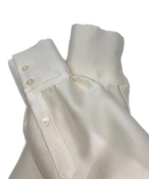 EDIT&CO（エディットアンドコー）EDIT&CO (エディットアンドコー) Organdie Double cross shirts Dress(オーガンジー ダブル クロス シャツ ドレス) ホワイト サイズ:1の古着・服飾アイテム