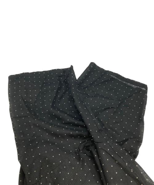 BLURHMS（ブラームス）BLURHMS (ブラームス) 24SS Square Dot Open-collar Shirt ブラック サイズ:3の古着・服飾アイテム