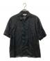 BLURHMS（ブラームス）の古着「24SS Square Dot Open-collar Shirt」｜ブラック