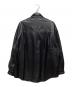 Graphpaper (グラフペーパー) Sheep Leather Oversized Shirt GM213-50062 ブラック サイズ:2：35000円