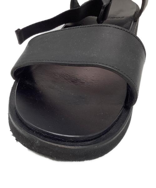 FOOTWORKS（フットワークス）FOOTWORKS (フットワークス) レザーサンダル ブラック サイズ:26の古着・服飾アイテム