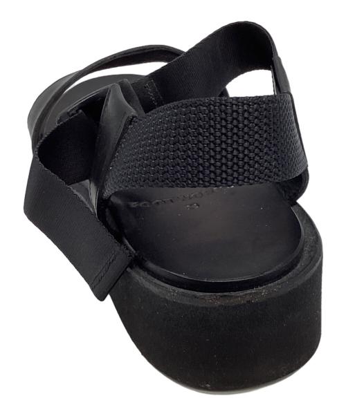 FOOTWORKS（フットワークス）FOOTWORKS (フットワークス) レザーサンダル ブラック サイズ:26の古着・服飾アイテム