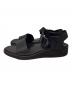 FOOTWORKS (フットワークス) レザーサンダル ブラック サイズ:26：18000円