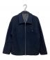 PUBLIC TOKYO（パブリックトウキョウ）の古着「Super140s メルトン ショートジップブルゾン 152750001」｜ネイビー