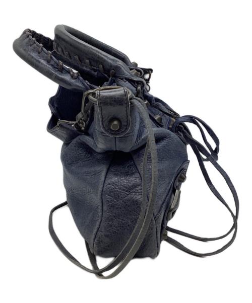 BALENCIAGA（バレンシアガ）BALENCIAGA (バレンシアガ) ザ・ファーストワンショルダーバッグ　103208・4170 ネイビーの古着・服飾アイテム