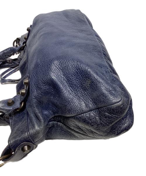 BALENCIAGA（バレンシアガ）BALENCIAGA (バレンシアガ) ザ・ファーストワンショルダーバッグ　103208・4170 ネイビーの古着・服飾アイテム