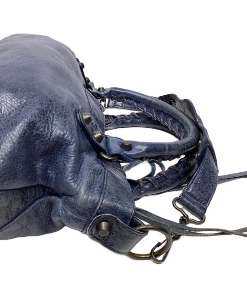 BALENCIAGA（バレンシアガ）BALENCIAGA (バレンシアガ) ザ・ファーストワンショルダーバッグ　103208・4170 ネイビーの古着・服飾アイテム