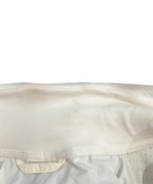 NIKE（ナイキ）NIKE (ナイキ) sacai (サカイ) CZ4678-097　レイヤードボンバージャケット ホワイト×グレー サイズ:Lの古着・服飾アイテム