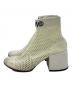 MM6 Maison Margiela (エムエムシックスメゾンマルジェラ) メッシュ ソックスブーツ ホワイト サイズ:40：7000円