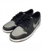 NIKEナイキ）の古着「Air Jordan 1 Retro Low OG Shadow　CZ0790-003」｜グレー×ブラック