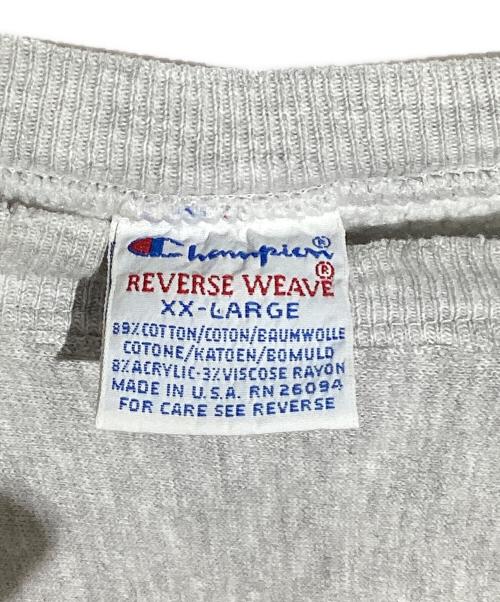 Champion（チャンピオン）Champion (チャンピオン) リバースウィーブスウェット グレー サイズ:XXLの古着・服飾アイテム