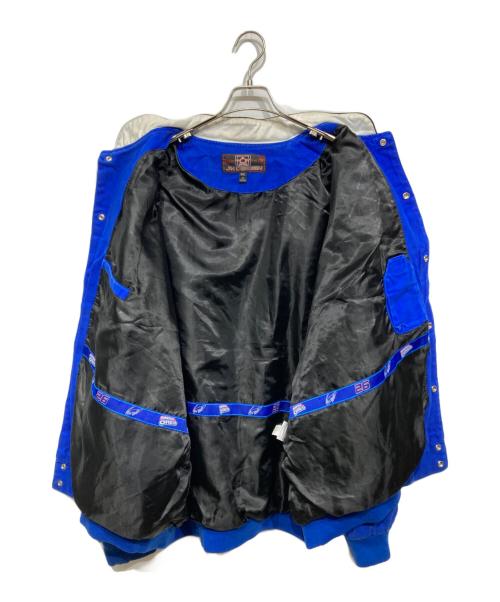 JH Design（ジェイエイチデザイン）JH Design (ジェイエイチデザイン) レーシングジャケット ブルー サイズ:4XLの古着・服飾アイテム