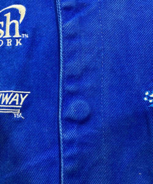 JH Design（ジェイエイチデザイン）JH Design (ジェイエイチデザイン) レーシングジャケット ブルー サイズ:4XLの古着・服飾アイテム