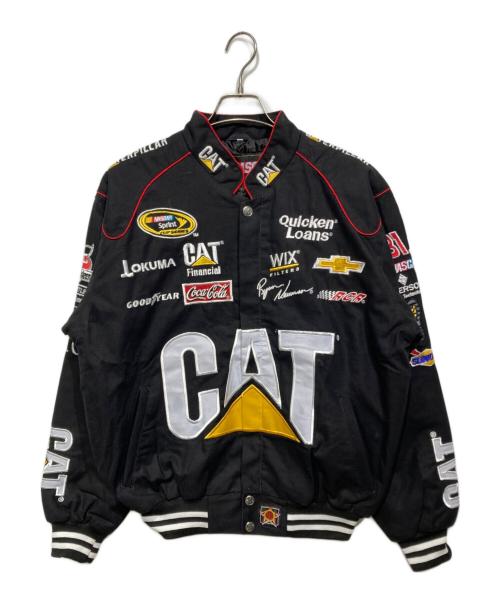 NASCAR by JH Design（ナスカーバイジェイエイチデザイン）NASCAR by JH Design (ナスカーバイジェイエイチデザイン) レーシングジャケット ブラック サイズ:Lの古着・服飾アイテム