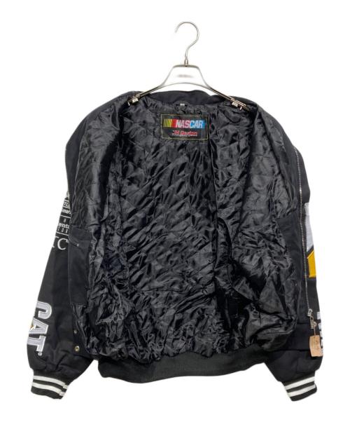 NASCAR by JH Design（ナスカーバイジェイエイチデザイン）NASCAR by JH Design (ナスカーバイジェイエイチデザイン) レーシングジャケット ブラック サイズ:Lの古着・服飾アイテム