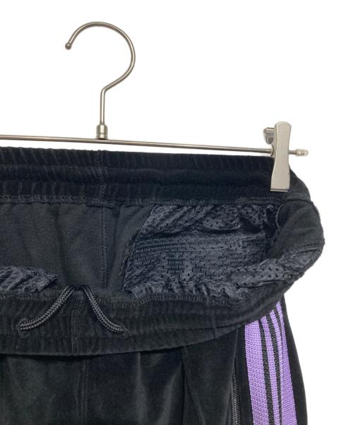 Needles（ニードルズ）Needles (ニードルズ) Narrow Track Pant(ナロー トラック パンツ) ブラック×パープル サイズ:Mの古着・服飾アイテム
