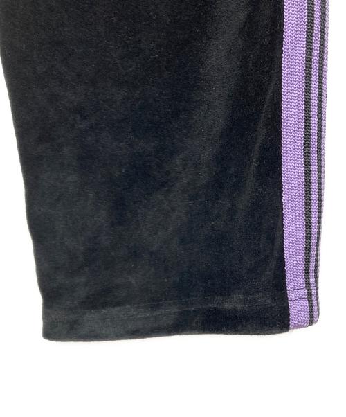 Needles（ニードルズ）Needles (ニードルズ) Narrow Track Pant(ナロー トラック パンツ) ブラック×パープル サイズ:Mの古着・服飾アイテム
